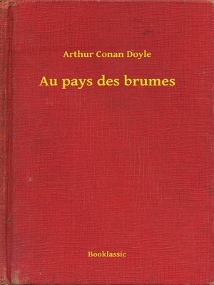 cover image of Au pays des brumes